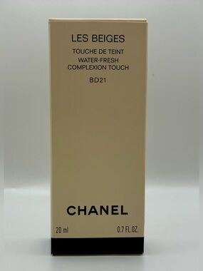 CHANEL LES BEIGES WATER FRESH COMPLEXION TOUCH BD21 GLOW FOUNDATION NEW 2026
